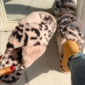 Leopard Slippers